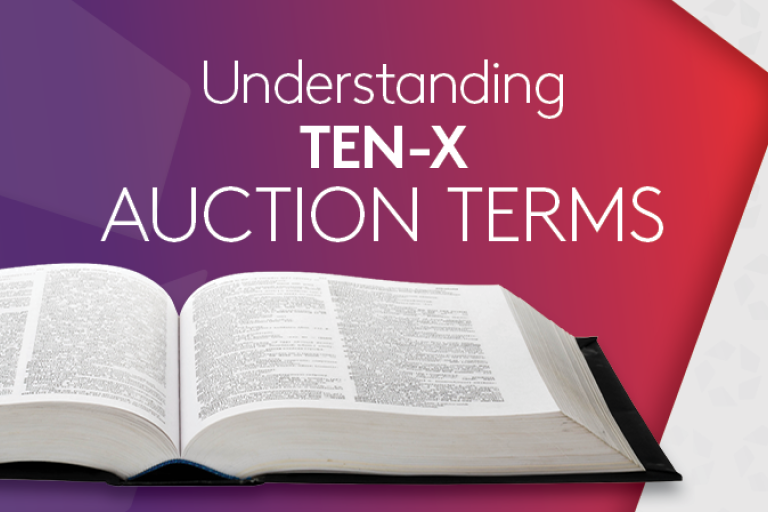 Understanding Ten-X Auction Terms