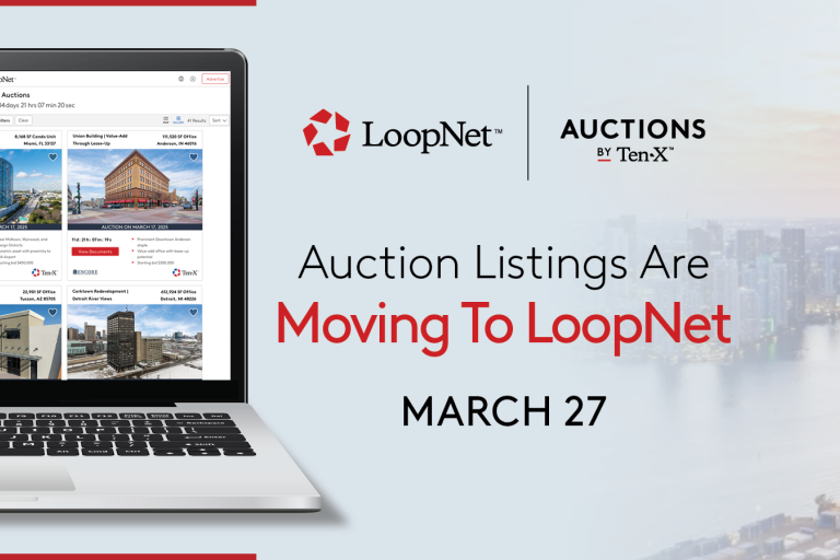 Auction Listings Are Moving to LoopNet March 27